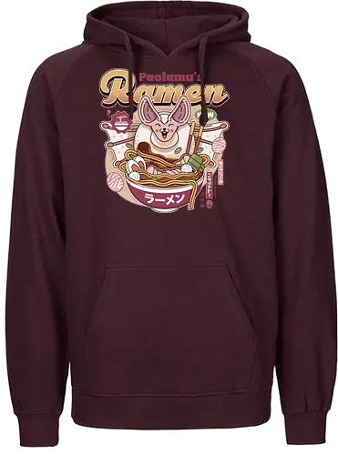 Paolumu Ramen Vintage - paolumu, hunting, gamer, gaming, video games, iceborne, monster stories - Fairtrade Hoodie
