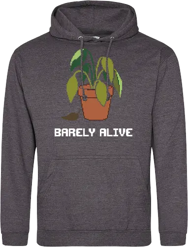 Sad Wilting Houseplant - Funny Plant Killer Pixel Art