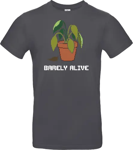 Sad Wilting Houseplant - Funny Plant Killer Pixel Art