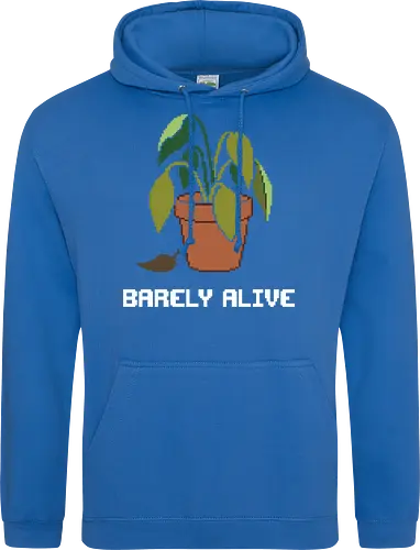 Sad Wilting Houseplant - Funny Plant Killer Pixel Art