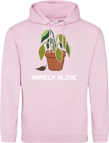 Sad Wilting Houseplant - Funny Plant Killer Pixel Art