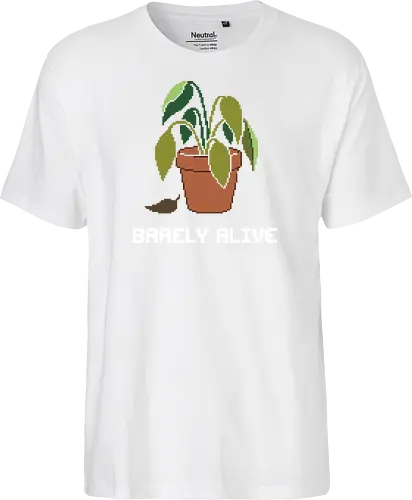 Sad Wilting Houseplant - Funny Plant Killer Pixel Art