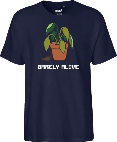 Sad Wilting Houseplant - Funny Plant Killer Pixel Art