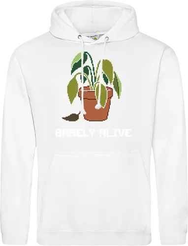 Sad Wilting Houseplant - Funny Plant Killer Pixel Art