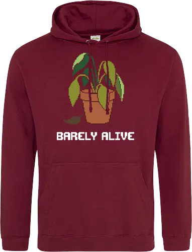 Sad Wilting Houseplant - Funny Plant Killer Pixel Art