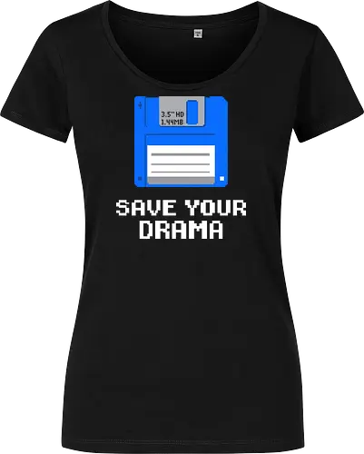 Retro Blue Floppy Disk - 90s Vintage Tech Pixel Art