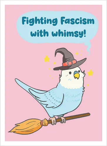 Whimsy Wellensittich