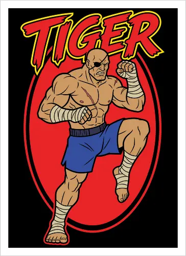 Sagat: Tiger Uppercut Legend