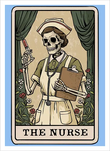 The Nurse Tarot Card