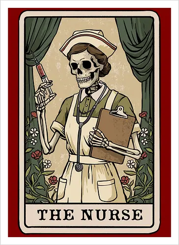 The Nurse Tarot Card