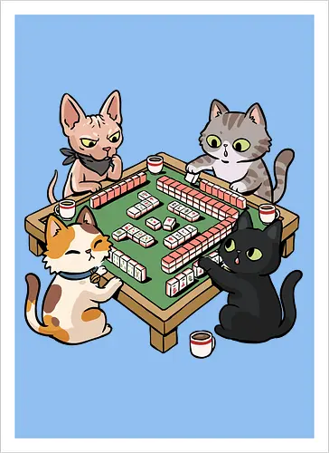 Cat Mahjong