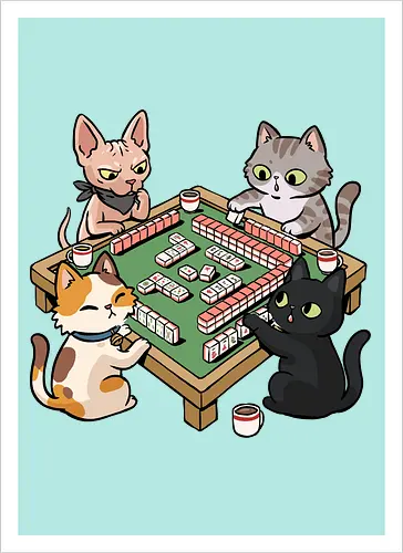 Cat Mahjong