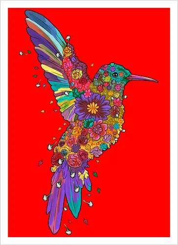 Floral Hummingbird