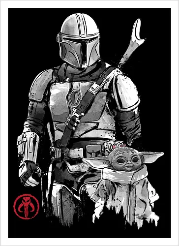 The bounty hunter and the child sumi e