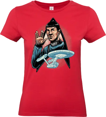 Journey to the unknown - Film, movie, galaxy, galactic, sci-fi, science fiction, action, humor - Standard T-Shirt (Women)