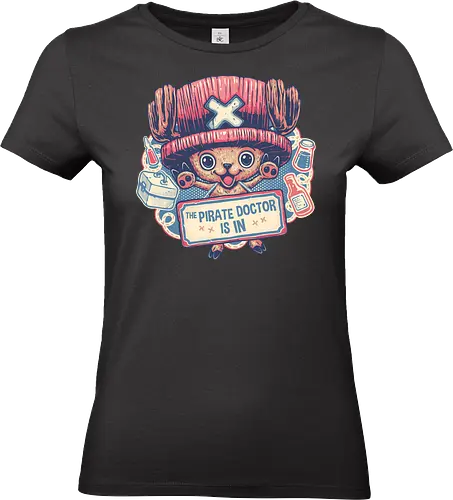 The Pirate Doctor is in - Anime, Manga, Japanese, TV series, pirate, TV show, animation, animated - Standard T-Shirt (Women)