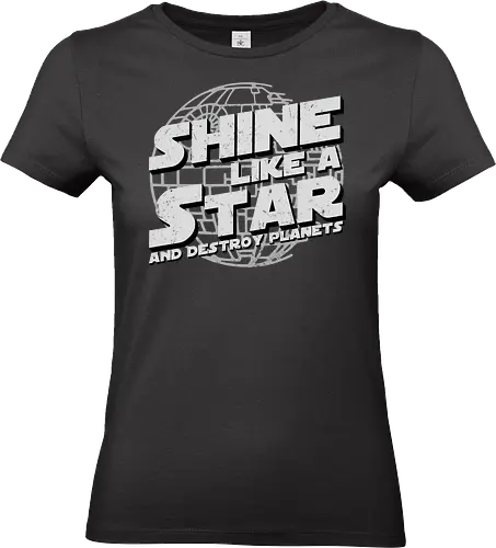 Not A Star - Space Opera, moon - Standard T-Shirt (Women)