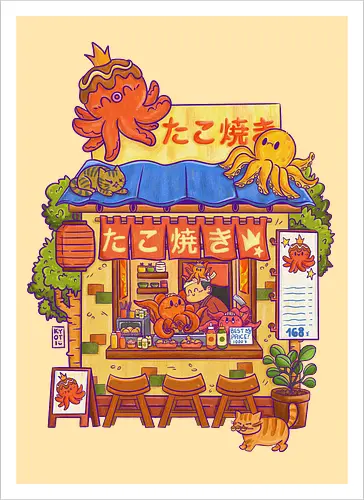 Takoyaki Stand
