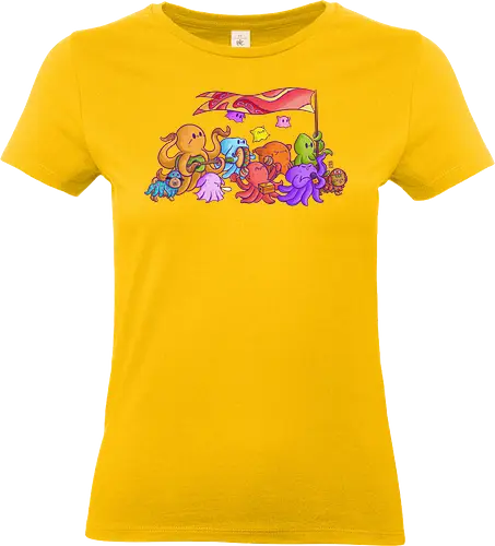 Octopus Parade - Standard T-Shirt (Women)