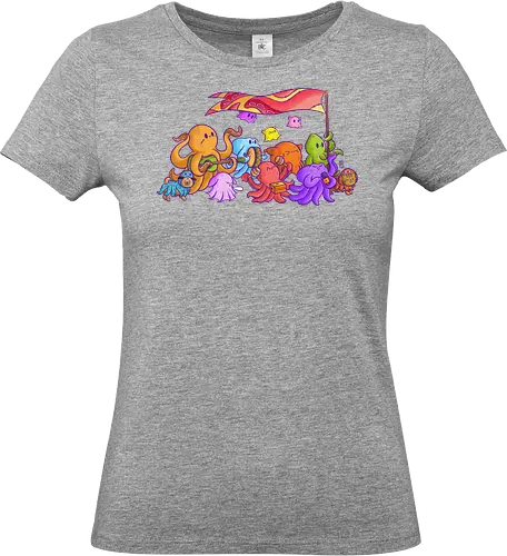 Octopus Parade - Standard T-Shirt (Women)