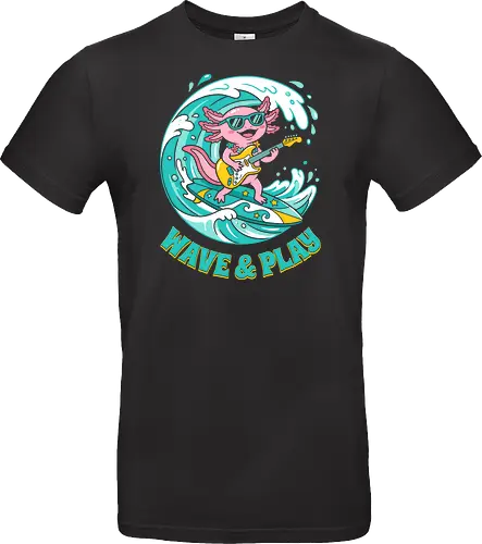 Surfing Axolotl: Wave & Play