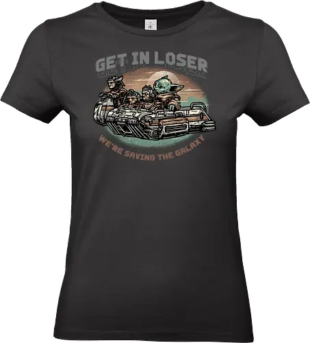 Save the Galaxy - Movie, film, galaxy, galactic, sci-fi, science fiction, funny, cute - Standard T-Shirt (Women)