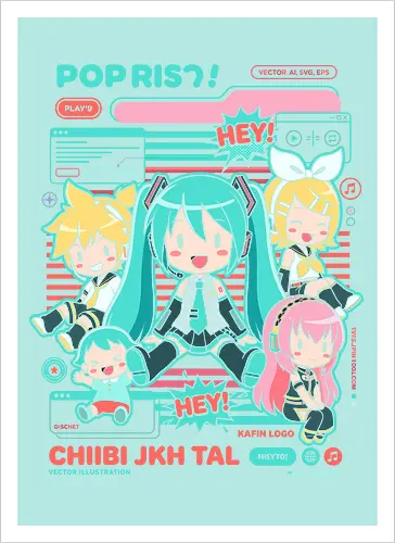 Vocaloid Chibi Party: Pop Rhythm