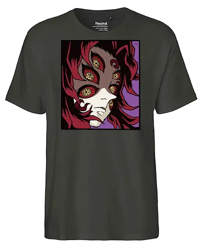 Kokushibo- Kimetsu no Yaiba fanart  - Fairtrade T-Shirt