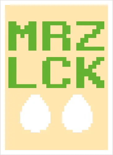 MRZ LCK EIER Retro