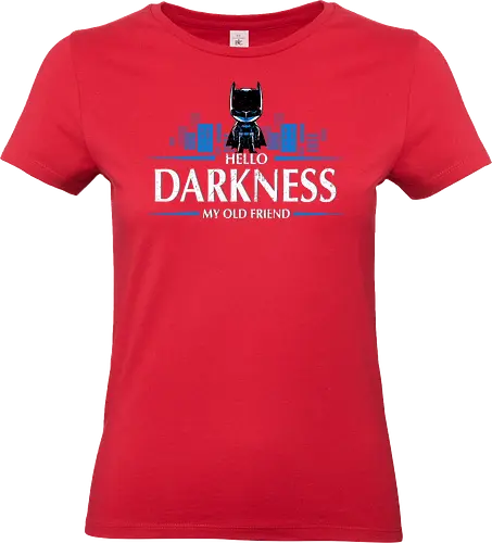Hello darkness my old friend - simon and garfunkel, music, hello darkness, funny, cute - Standard T-Shirt (Women)