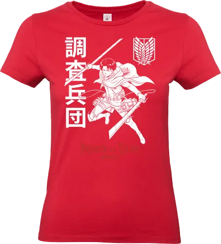 Attack: The Ghost Scout - Attack, AOT, Survey Corps, Shingeki no Kyojin, ghost anime shirt, minimalist anime apparel, Eren Yeager, subtle anime design, scout regiment, dark anime aesthetic - Standard T-Shirt (Women)