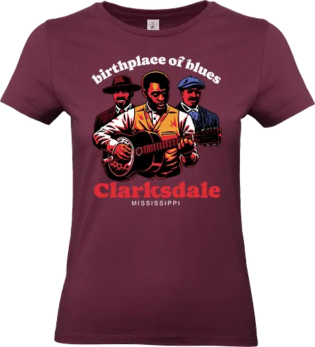 Horror Vampires Blues - Gothic Horror, Horror, Vampires, Vampire, Horror Movie, Horror Movies, Orphan Black, Blues Rock, Blues, Paranormal, Party, Guitarist, Guitar, Guitar Solo, Music, Musical, Musician, Music Lover, Historical, History, Album Cover, Album - Standard T-Shirt (Women)