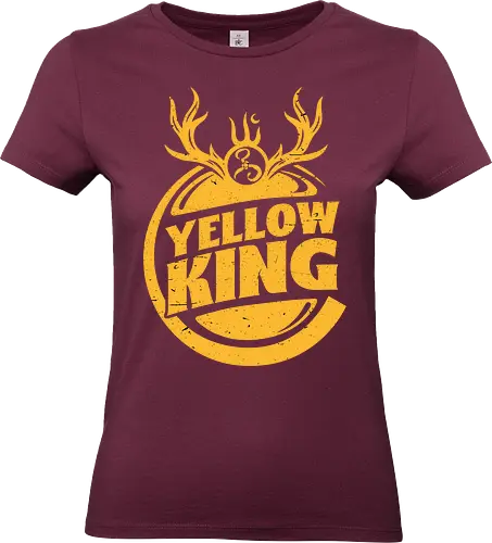 Yellow King Burger - Cult, Religion, Occult, Occultism, Horror, Horror Stories, Cosmic Horror, Cosmic - Standard T-Shirt (Women)