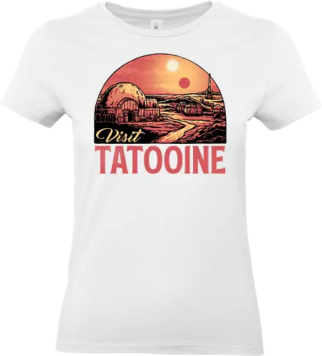 Visit Tatooine - Movie, film, galaxy, galactic, sci-fi, science fiction - Standard T-Shirt (Women)