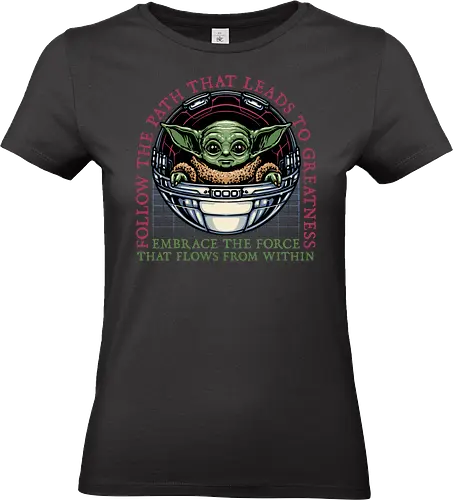 Path that leads to greatness - Movie, film, galaxy, galactic, sci-fi, science fiction - Standard T-Shirt (Women)