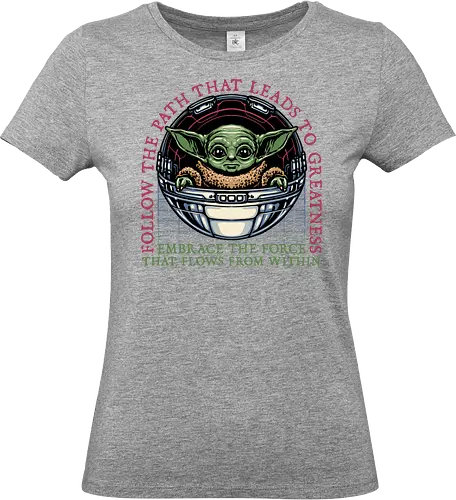 Path that leads to greatness - Movie, film, galaxy, galactic, sci-fi, science fiction - Standard T-Shirt (Women)