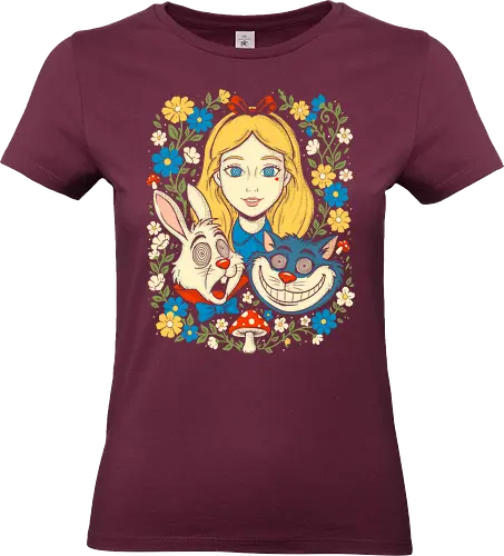 Psychedelic Garden - Standard T-Shirt (Women)