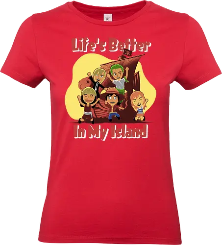In My Island - Tomodachi, Mii, Pirate - Standard T-Shirt (Women)