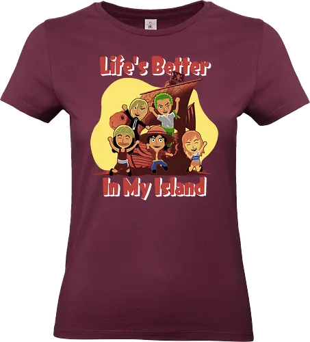 In My Island - Tomodachi, Mii, Pirate - Standard T-Shirt (Women)
