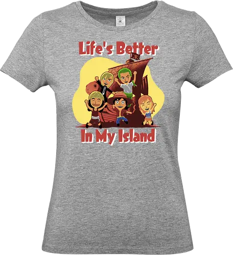 In My Island - Tomodachi, Mii, Pirate - Standard T-Shirt (Women)