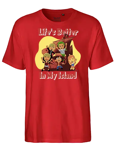 In My Island - Tomodachi, Mii, Pirate - Fairtrade T-Shirt