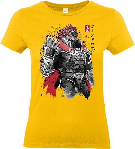 The evil king sumi e - video games, gamer, gaming, sumi e, retro, cute, japanese art, Princess - Standard T-Shirt (Women)
