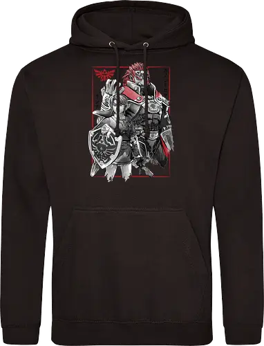 The hero and the evil sumi e