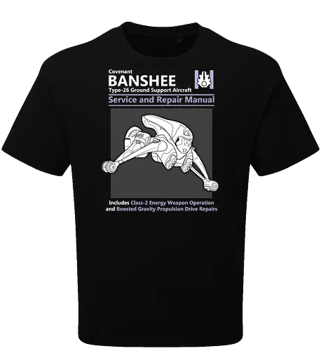 Banshee Halo Covenant Technisches Handbuch Kunst – Type-26 Bodenunterstützung Flugzeug Blueprint