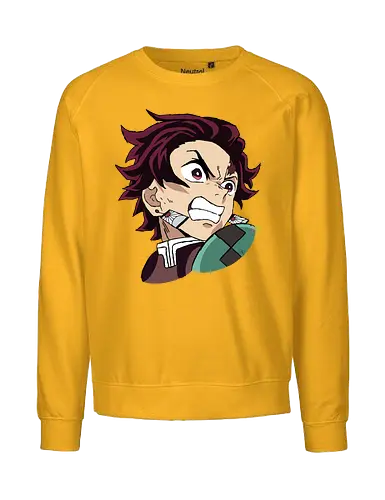 Tanjiro Kamado- Kimetsu no Yaiba fanart  - Slayer, anime, anime and manga, anime art, anime fanart, anime character - Fairtrade Sweatshirt