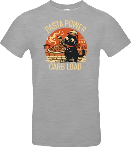 Lustige Katze Carb Load Retro Design