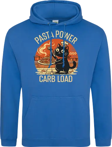 Lustige Katze Carb Load Retro Design