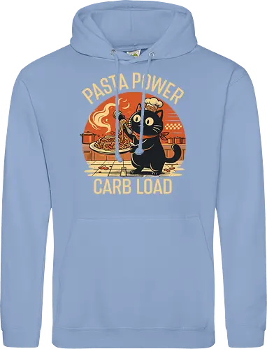 Lustige Katze Carb Load Retro Design