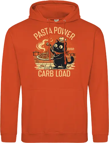 Lustige Katze Carb Load Retro Design
