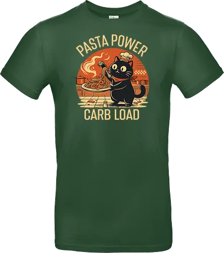 Lustige Katze Carb Load Retro Design